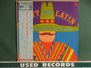 Sonny Stitt ： Stitt Goes Latin LP (( Jazz Sax / 落札5点で送料当方負担