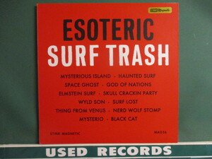 Tape Man ： Esoteric Surf Trash LP (( ニュージーランドの Surf Rock / ロカビリー / ガレージ・サーフィン / 落札5点で送料当方負担