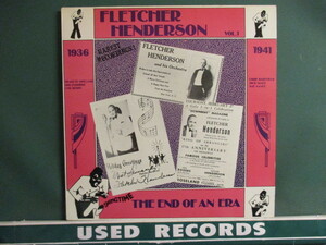 Fletcher Henderson ： The End Of An Era Vol.1( 1936～1941 ) LP (( Big Band / Swing Jazz / 落札5点で送料当方負担