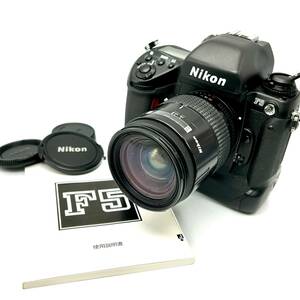 HY1098■Nikon F5 ニコン CAMERA カメラ フィルムカメラ 一眼 レンズ 1:3.4 ~ 4.5 28 ~ 85mm ※説明書付き【シャッターOK】