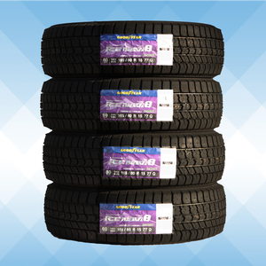 165/60R15 77Q スタッドレスタイヤ GOODYEAR グッドイヤー アイスナビ ICE NAVI8 22年製 正規品 送料無料 4本セット税込 \37,200より 1