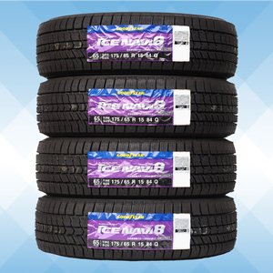 175/65R15 84Q スタッドレスタイヤ GOODYEAR グッドイヤー アイスナビ ICE NAVI8 22年製 正規品 送料無料 4本税込 \28,400より 3