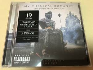 MY CHEMICAL ROMANCE/MAY DEATH NEVER STOP YOU THE GREATEST HITS 2001-2013