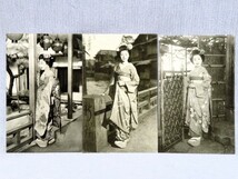 絵葉書まとめて5枚 京舞妓 MAIKO SIRL 美人 絵ハガキ アンティーク_画像2