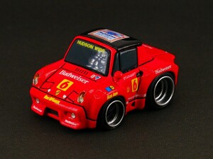 ●ポルシェ914/6 バドワイザー ★mini1000Q自作チョロQカスタム完成品