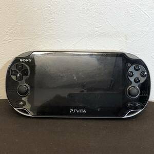 ●【MH-5921】中古品 SIE ソニー PSvita PCH-1000 クリスタル・ブラック 本体のみ 初期化済み【レターパックプラス可】