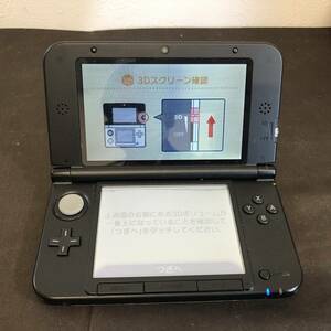 ●【MH-5918】中古品 任天堂 ニンテンドー3DS LL SPR-001 レッド ×ブラック 本体のみ 充電器付属 初期化済み【レターパックプラス可】