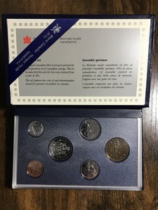 ★Royal Canadian Mint カナダ ロイヤルカナディアンミント 1993年 プルーフコインセット　記念硬貨★