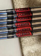 KBS TOUR アイアン シャフトセット 120 s 91.8cm_画像1