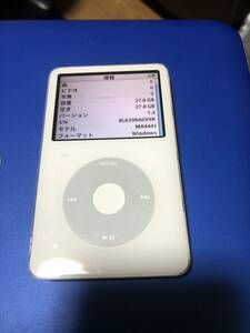 iPod Classic 第5.5世代30GB 液晶欠陥あり電池元気