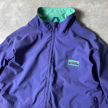 雰囲気系 80s 黒タグ Eddie Bauer メッシュ ライナー付き ナイロン ジャケット XXL / 80年代 ビンテージ エディーバウアー_画像2