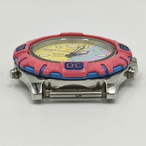 【電池切れ ケース本体のみ】CASIO カシオ AD-729 クォーツ腕時計 カラフル ケース幅：4.0 の画像6