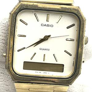 【電池切れ】CASIO カシオ 3針 デジアナ AQ-423 男性用 メンズ 腕時計 ケース：3.0 の画像8