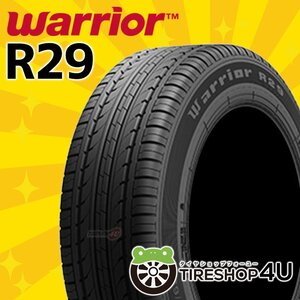 2022年製 Warrior R29 165/60R14 165/60-14 75T ウォーリアー ウォーリア サマー ラジアル 新品 タイヤ 4本送料税込14,797円～