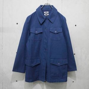1000 иен старт![ прекрасный товар!!]agnes.b( Agnes B ) комбинезон жакет женский Coverall Jacket French Work хлопок 