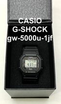 【新品・未使用】CASIO G-SHOCK GW-5000U-1JF ソーラー 電波 腕時計 スクリューバック デジタル _画像1