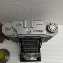 NA★1円〜保管品 MAMIYA マミヤ MAMIYA-6 蛇腹 フィルムカメラ 1:3.5 7.5cm ケース入り 動作未確認_画像3