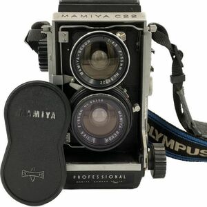 仙53　MAMIYA C22 PROFESSIONAL 二眼レフフィルムカメラ 中判カメラ マミヤ / MAMIYA-SEKOR 1:4.5 f=55mm レンズ