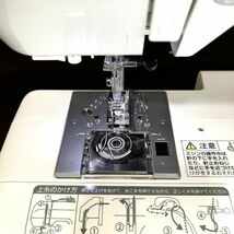 仙46 JANOME Crown Lady 664型 IJ-550 ミシン 電子ミシン ジャノメミシン ジャノメ クラウンレディ ハンドメイド 手芸 箱 付属品付き_画像7