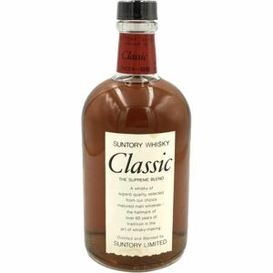 仙31【未開栓】SUNTORY WHISKY CLASSIC 700ml 43％ ウイスキー特級 サントリー ウイスキー クラシック 古酒 国産