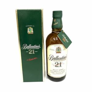 仙106【未開栓/古酒】BALLANTINE'S VERY OLD 21年 700ml 43％ バランタイン ベリーオールド スコッチ ウイスキー 箱付き