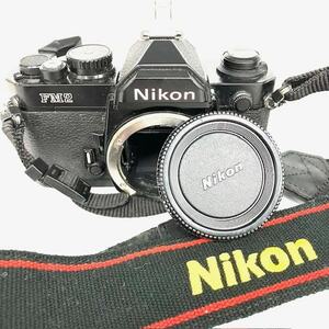 仙106 Nikon FM2 一眼レフ フィルムカメラ ニコン マニュアルフォーカス ボディ ストラップ付き