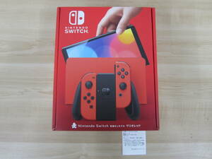 未使用 Nintendo Switch 有機ELモデル マリオレッド ニンテンドー スイッチ 激安1円スタート