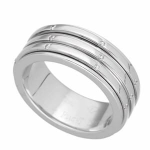 Piage Piage Piager Piager Diamond Pocation Ring Кольцо Япония Приблизительно 14 #54 750 18K WG Белое золото 21640806