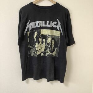  スペシャル! 1990s METALLICA メンバーフォト ヴィンテージ Tシャツ 当時もの XL 80s 90s メタル ロック 音楽 