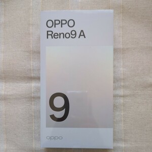 【新品/未開封】OPPO Reno9A A3010P 本体 ムーンホワイト 128GB Y!mobile