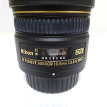 【2217033/297/mrrz】Nikon AF FISHEYE NIKKOR 10.5mm 1:2.8 G ED カメラレンズ 動作未確認 60サイズ発送同梱不可_画像8