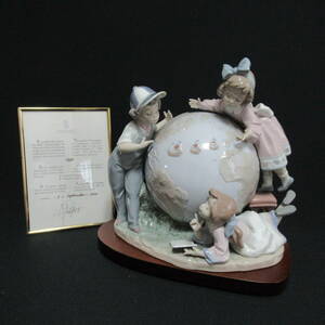 【2255482/217/mrrz】ｐ　LLADRO リヤドロ 5847/コロンブスの航海 フィギュリン 陶器人形 インテリア コレクション 100サイズ発送同梱不可