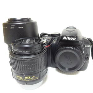 【2274316/215/mrrz】Nikon D5300 デジタル一眼カメラ バッテリー無し 動作未確認 60サイズ発送同梱不可