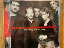 CD ALISON KRAUSS & UNION STATION / SO LONG SO WRONG_画像1