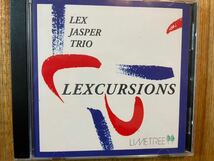 CD THE LEX JASPER TRIO / LEXCURSIONS_画像1