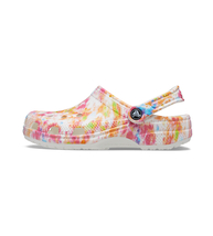 26cm クロックス クラシック タイ ダイ グラフィック クロッグ オレンジジング×マルチ Classic Tie Dye Graphic Clog M8W10 Orange Zing_画像4