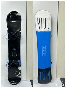 ⑤中古品　RIDE AGENDA 152cm 3点セット