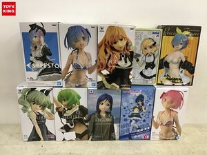 1円〜 同梱不可 ジャンク EXQフィギュア等 Re:ゼロから始める異世界生活、マクロスF、ご注文はうさぎですか？ 他