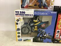 1円〜 同梱不可 /ジャンク RC 仮面ライダークウガ ビートチェイサー 2000、YAMAHA YZ250 オフロード バイク 他_画像3