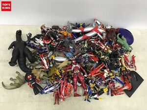 1円〜 同梱不可 ジャンク ウルトラマン、マジレンジャー、仮面ライダーファイズ、響鬼 他 ソフビ等