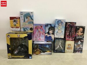 1円〜 同梱不可 ジャンク 一番くじフィギュア等 鬼滅の刃、初音ミク、エヴァンゲリオン、ジュラシックワールド他