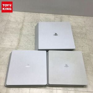 1円〜 動作確認/初期化済/箱無 PlayStation 4 本体 グレイシャー・ホワイト CUH-2100A、PS4 Pro CUH-7200B