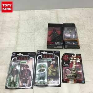 1円〜 未開封 STAR WARS ブラックシリーズ等 6インチフィギュア タイ・ファイター パイロット、プリンセス レイア（エンドア）他