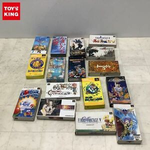 1円〜 訳あり スーパーファミコン ソフト クロノ・トリガー、ファイナルファンタジー V 等