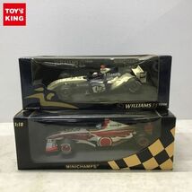 1円〜 ミニチャンプス 1/18 BAR 01 SUPERTEC M.SATO 1999 #23、ウィリアムズF1 BMW FW26 J.P. Montoya 2004_画像1