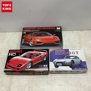 1円〜 タミヤ 1/24 フェラーリ F40 ニチモ トヨタ 2000GT 他