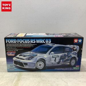 1円〜 欠品 タミヤ 1/10 電動RC 4WDレーシングカー フォード フォーカス RS WRC 03