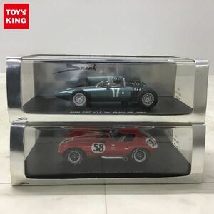 1円〜 スパーク モデル 1/43 チーター No58ラグナ・セカ 1964 BRM P57 No17 1er オランダGP1962