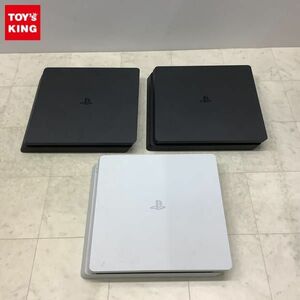 1円〜 動作確認済 初期化済 箱無 PlayStation4 本体 CUH-2000A、CUH-2100A ブラック、CUH-2200B ホワイト