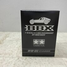 1円〜 タミヤ 1/10 電動RCレーシングバギー BBX BB-01シャーシ_画像5